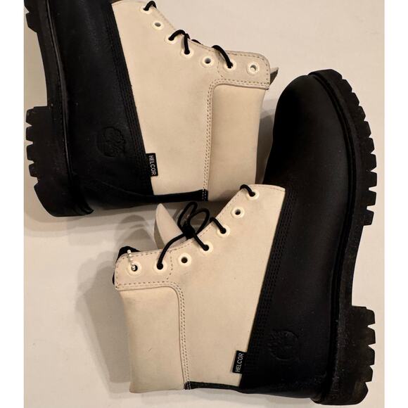 Timberland Helcor Men's 6" Boot Waterproof Wt/Blk 400g Insulated A5YQW Sz 10.5 - Picture 7 of 11